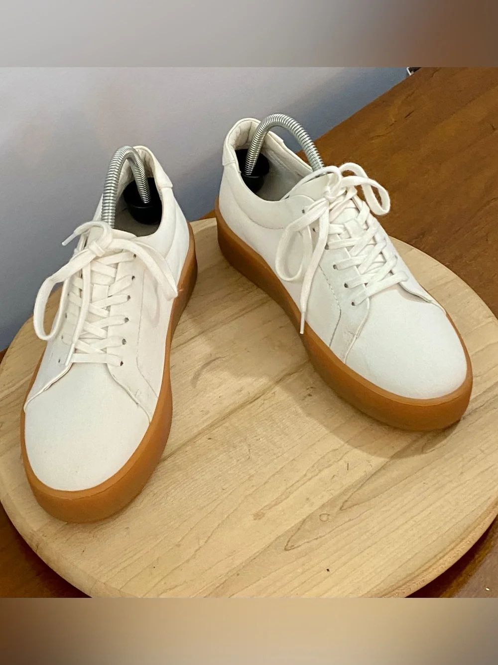 Jenni Kayne Canvas Skater Cream White Sneakers‎ Women’s EU 39 US 9 Casual